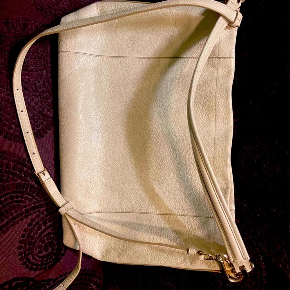 Coach purse. Like new. Well cared for. Cream colored.